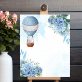 自分空白のの象のホットエアバルーンを作成 ポスター