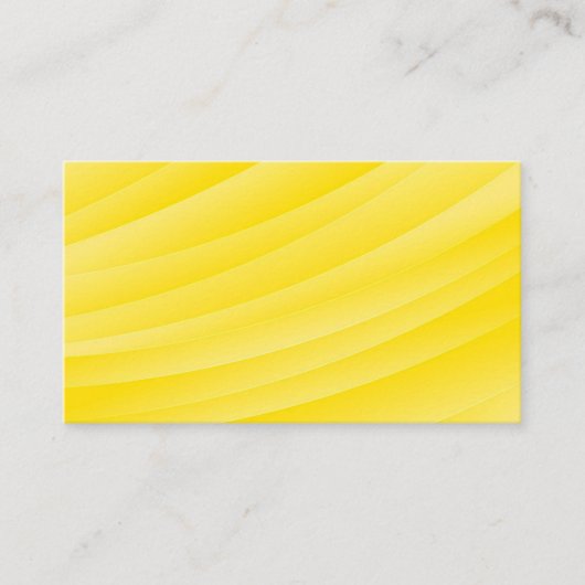 自分空白のの黄色の名刺を作成する 名刺 (正面)