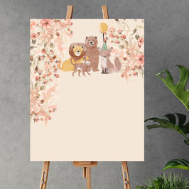 自分空白ののBoho Safari Pampas Grassを作成する ポスター