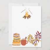 自分空白ののSmoreおもしろい招待状の追加 招待状 (正面)