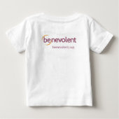 自分素晴らしの服 ベビーTシャツ (裏面)