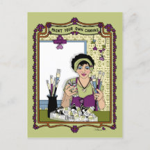 自分絵を描のCanvas_A_ポストカード