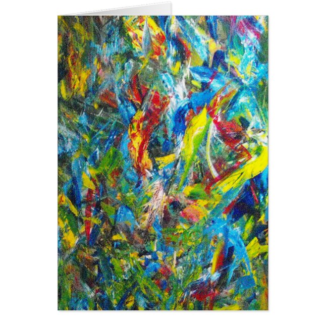 自分絵を描ハッピーカード (正面)