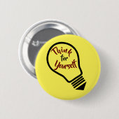 自分考え用認識度ボタン 缶バッジ (正面&裏面)