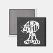 自分自身と調和している マグネット (正面/裏面)