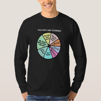 自分自身に問いかけてみて クラシック80年代ポップミュージック レトロ Tシャツ