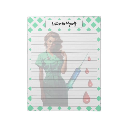 自分自身に対する_通の手紙を自慢するな ノートパッド (回転)