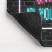 自分自身に投資ネオンサイン マウスパッド (コーナー)