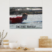 自分自身に挑戦 ポスター (キッチン)