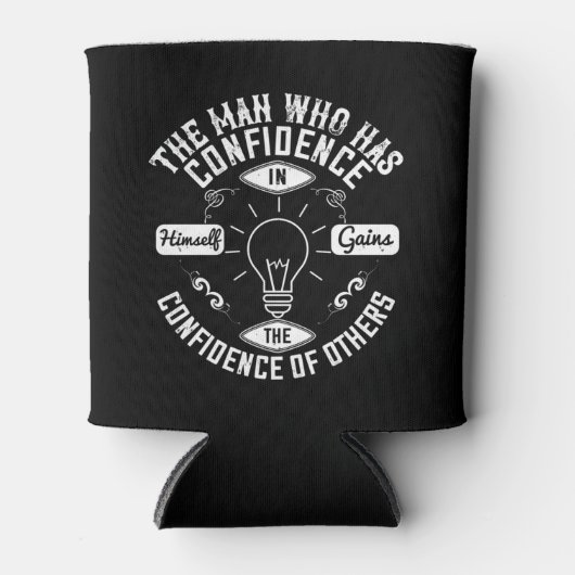 自分自身に自信を持つ動機 缶クーラー (正面)