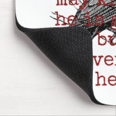 自分自身に誰もが不死である – 死の引用文 マウスパッド (コーナー)