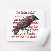 自分自身に誰もが不死である – 死の引用文 マウスパッド (マウス)