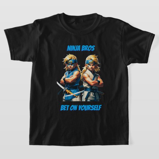 自分自身に賭けろジュニア Tシャツ (レイダウン)