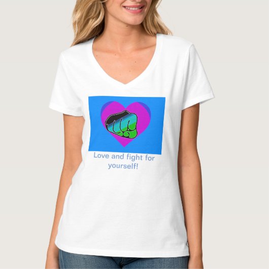 自分自身のために戦う Tシャツ (正面)