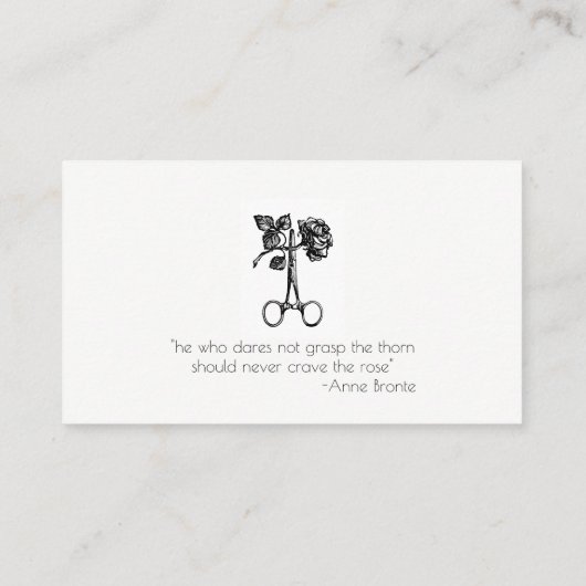 自分自身の人生のコーチまたはセラピストを養う 名刺 (裏面)