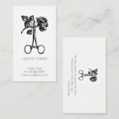 自分自身の人生のコーチまたはセラピストを養う 名刺 (正面/裏面)