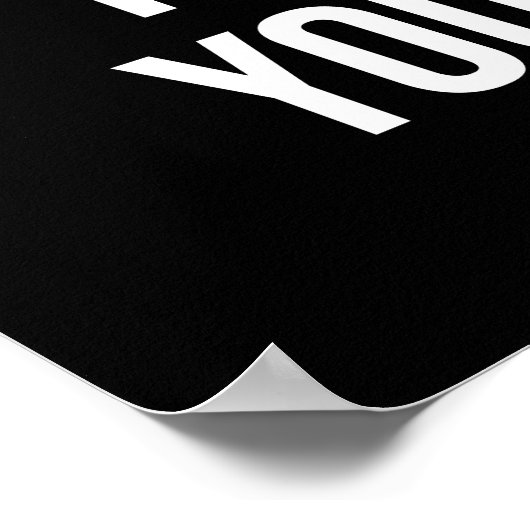 自分自身の向上に集中やる気を起こさせる- ポスター (角)