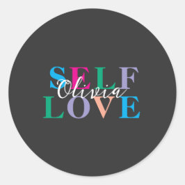 自分自身への愛を表現する ラウンドシール