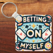 自分自身への賭け キーホルダー (正面)