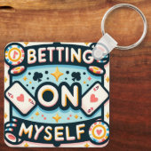 自分自身への賭け キーホルダー (裏面)