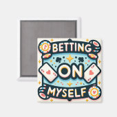 自分自身への賭け マグネット (正面/裏面)