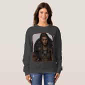 自分自身または誰でも任意のキャラクター スウェットシャツ (正面フル)