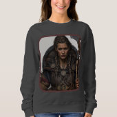 自分自身または誰でも任意のキャラクター スウェットシャツ (正面)