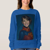 自分自身または誰でも任意のキャラクター スウェットシャツ (正面)