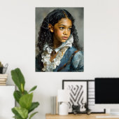 自分自身または誰でも任意のキャラクター ポスター (ホームオフィス)