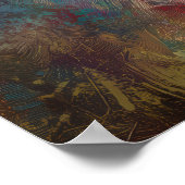 自分自身または誰でも任意のキャラクター ポスター (角)