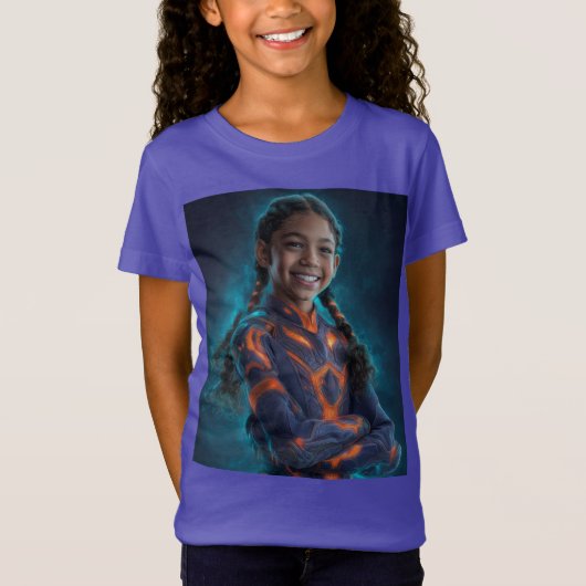 自分自身または誰でも任意のキャラクター Tシャツ (正面)