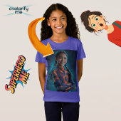 自分自身または誰でも任意のキャラクター Tシャツ