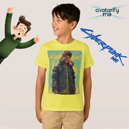 自分自身または誰でも任意のキャラクター Tシャツ