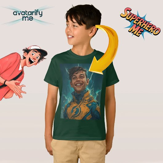 自分自身または誰でも任意のキャラクター Tシャツ