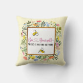 自分自身をやる気を起こさせる見る クッション (裏面)