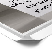 自分自身を作ることについて ポスター (角)