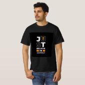 自分自身を信じて Tシャツ (正面フル)