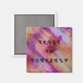 自分自身を信頼する マグネット (正面/裏面)