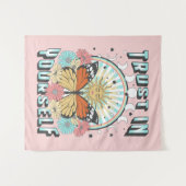 自分自身を信頼する | Sevelial Sun and Butterfly タペストリー (正面(横))