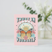 自分自身を信頼する | Sevelial Sun and Butterfly ポストカード (スタンド正面)