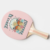 自分自身を信頼する | Sevelial Sun and Butterfly 卓球ラケット (横)