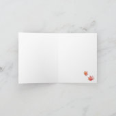 自分自身を信頼秋秋のノートカード ノートカード (内部)