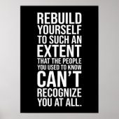 自分自身を再構築する ポスター (正面)