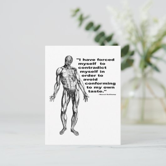 自分自身を否定して下さい ポストカード (スタンド正面)