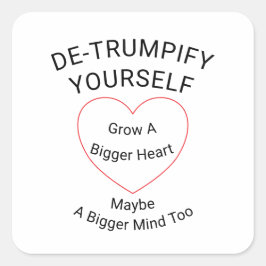 自分自身を喧伝する スクエアシール