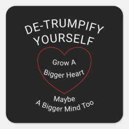 自分自身を喧伝する スクエアシール