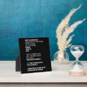 自分自身を征服やる気を起こさせる- フォトプラーク (インサイチュ)