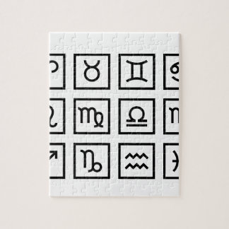 自分自身を愛します(占星術の)十二宮図のパズル ジグソーパズル