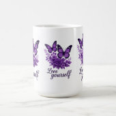 自分自身を愛する コーヒーマグカップ (中央)