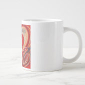 自分自身を愛する ジャンボコーヒーマグカップ (右)